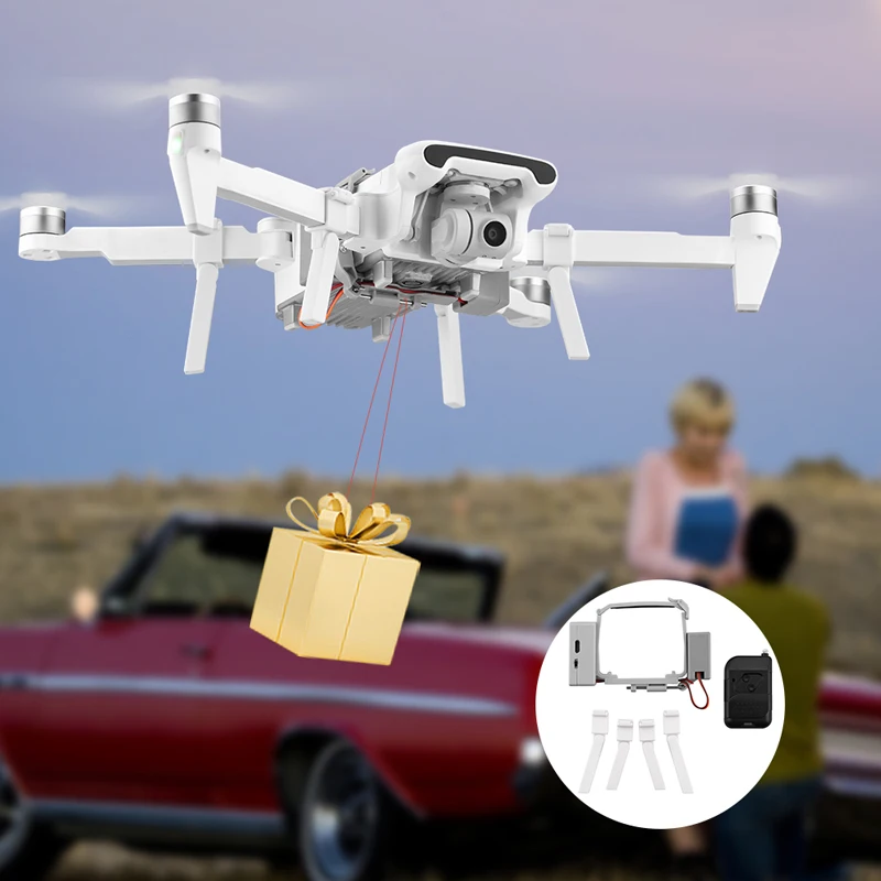 Wedding Proposal Delivery Device Dispenser Thrower Air Dropping Transport Gift Airdrop System for FIMI X8SE 2020 MINI Drone
Wedding Proposal Delivery Device Dispenser Thrower Air Dropping Transport Gift Airdrop System for FIMI X8SE 2020 MINI Drone