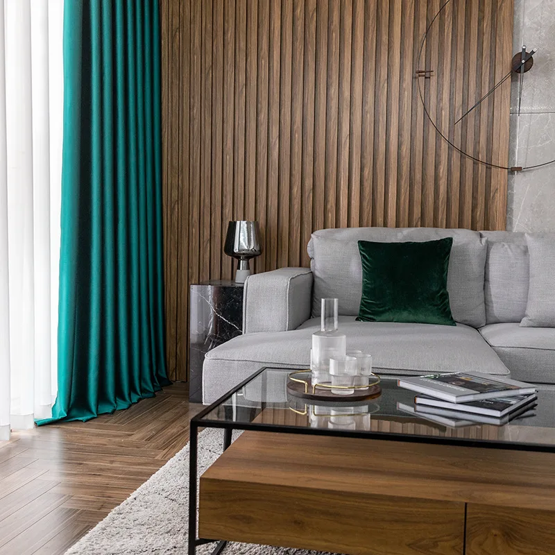 Nordic Minimalist High-grade Solid Full Blackout Curtains Living Room Bedroom Forging Surface High-precision Silk Curtains
Nordic Minimalist High-grade Solid Full Blackout Curtains Living Room Bedroom Forging Surface High-precision Silk Curtains
