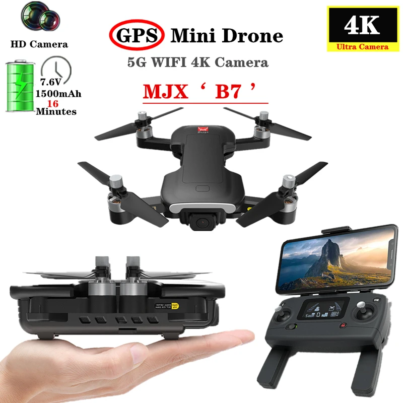 Бла (беспилотный летательный аппарат бесщеточный мотор GPS Pro Drone 5G WI FI 4K ESC HD Камера