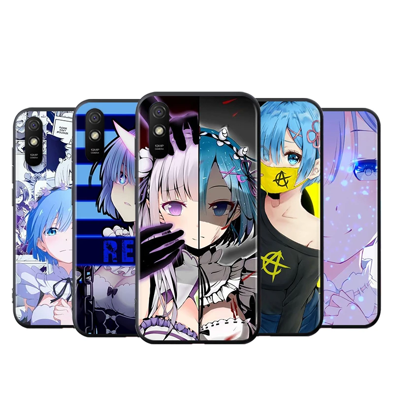 For Xiaomi Redmi 9i 9T 9A 9C 9 8A 8 GO 7 7A S2 Y2 6 6A 5 5A 4X Prime Pro Plus Anime cute REM Black Soft Phone Case
For Xiaomi Redmi 9i 9T 9A 9C 9 8A 8 GO 7 7A S2 Y2 6 6A 5 5A 4X Prime Pro Plus Anime cute REM Black Soft Phone Case