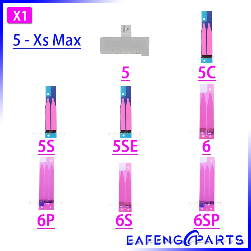 Battery Adhesive Sticker for iPhone 5 SE 5C 6S 6SPlus 7 7Plus 8 Plus XS MAX XR Tape Pull Trip Glue
Battery Adhesive Sticker for iPhone 5 SE 5C 6S 6SPlus 7 7Plus 8 Plus XS MAX XR Tape Pull Trip Glue