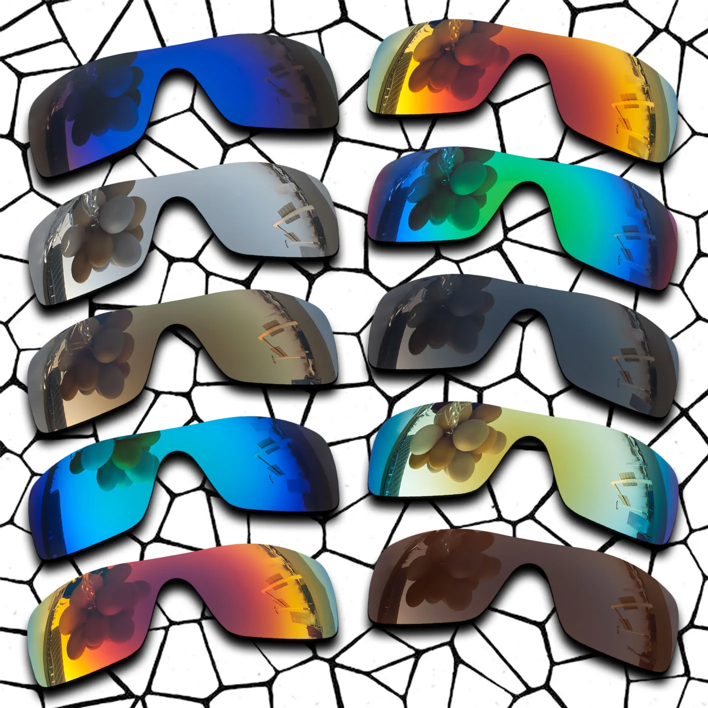 100% Precisely Cut Polarized Replacement Lenses for Oakley StraightBack Sunglass - Many Colors
100% Precisely Cut Polarized Replacement Lenses for Oakley StraightBack Sunglass - Many Colors