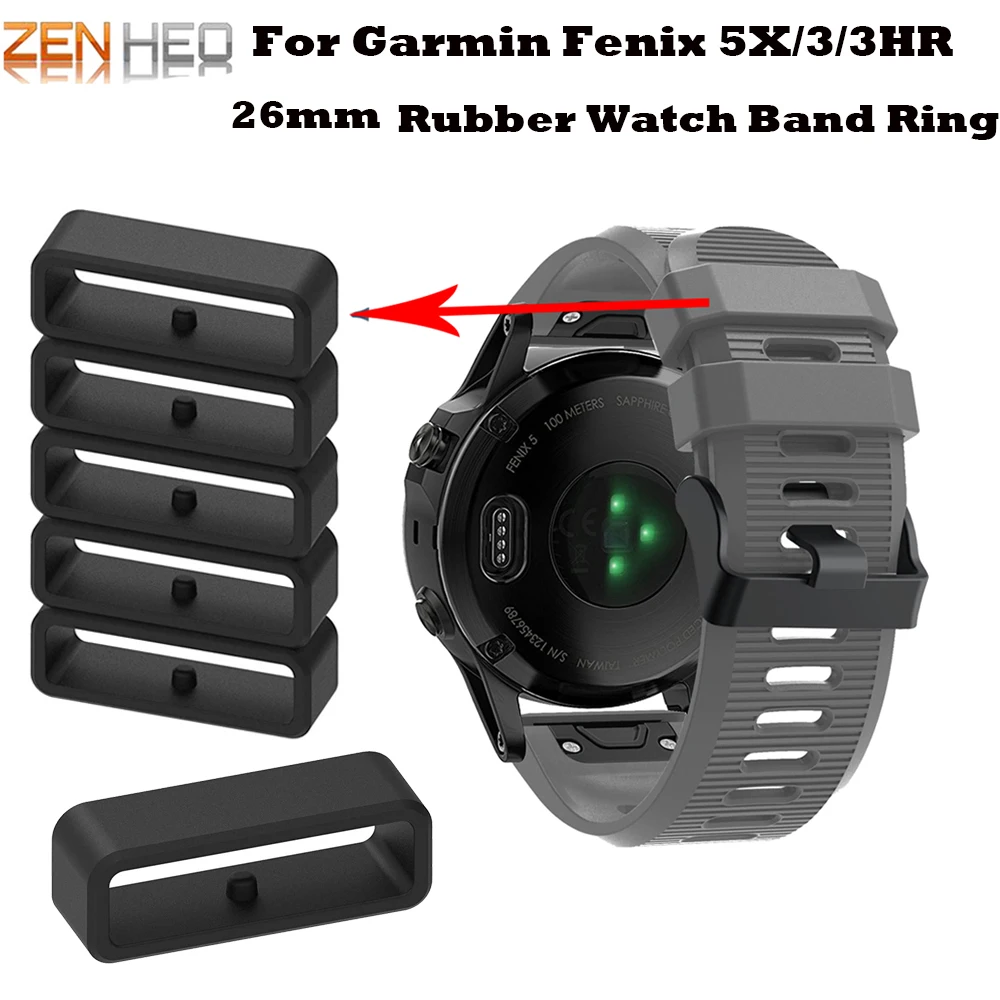 Rubber Replacement Watch Strap Band Keeper Loop Security Holder Retainer Ring For Garmin Fenix 5X Plus/3/3HR Smart Watch
Rubber Replacement Watch Strap Band Keeper Loop Security Holder Retainer Ring For Garmin Fenix 5X Plus/3/3HR Smart Watch