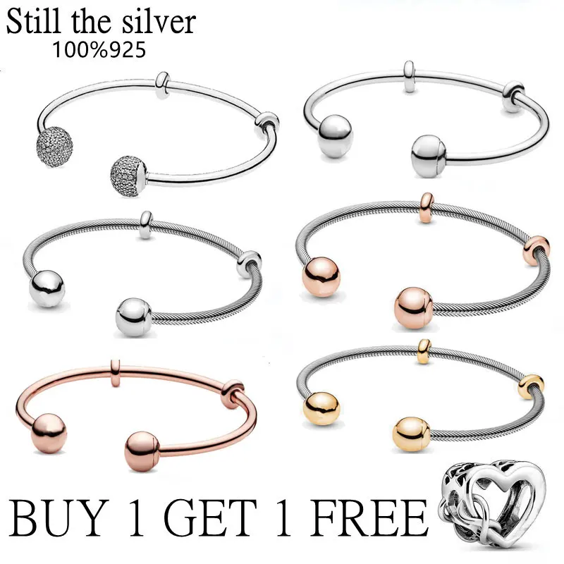 2021 Hot sale Real 100% 925 Sterling Silver pan Bracelets Snake Chain Charms Bracelet Fit Original open For Women DIY Jewelry
2021 Hot sale Real 100% 925 Sterling Silver pan Bracelets Snake Chain Charms Bracelet Fit Original open For Women DIY Jewelry