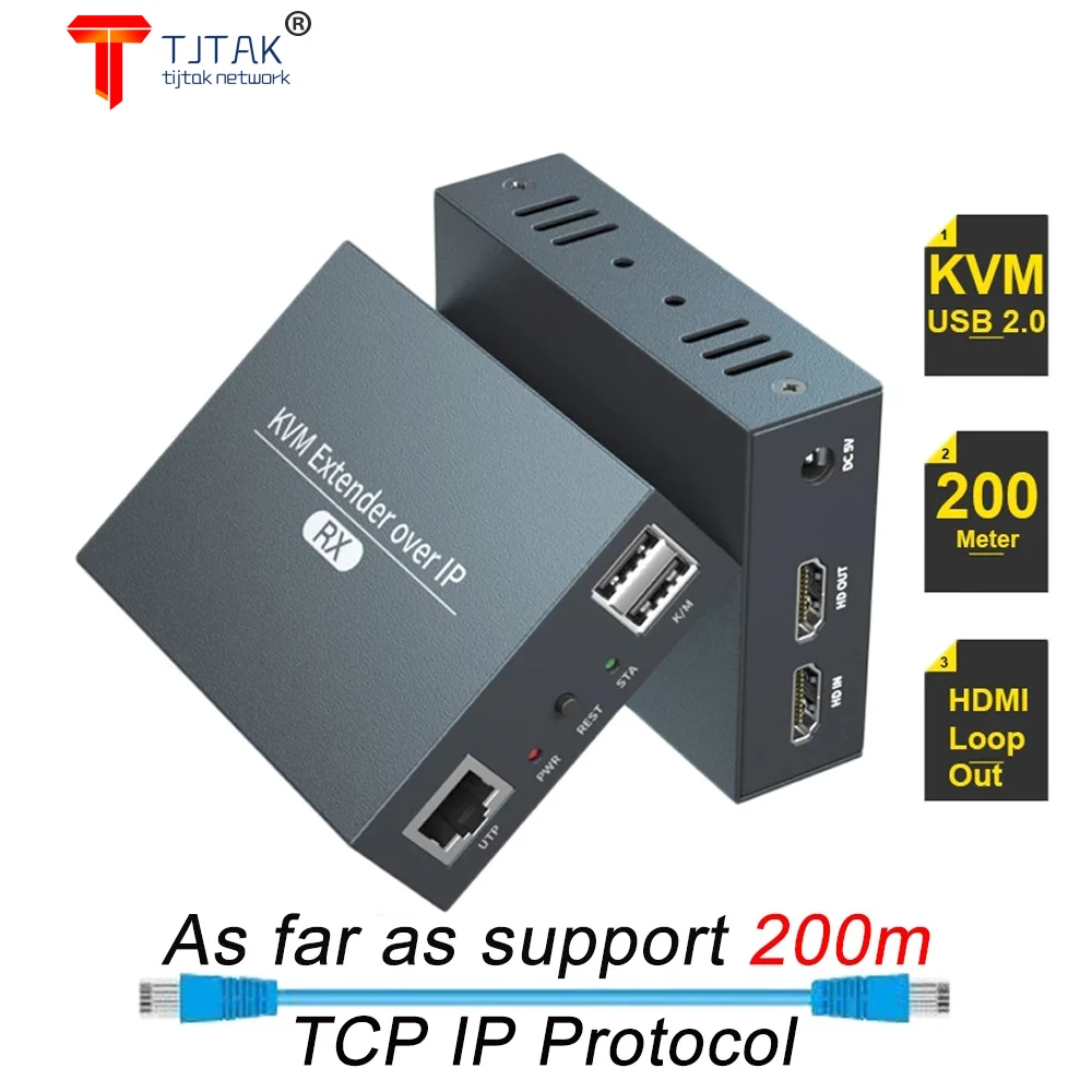 Квм-удлинитель HDMI по IP RJ45, сетевой квм-удлинитель Ethernet, USB HDMI, 200 м, квм-удлинитель по UTP/STP, квм-удлинитель CAT5 CAT6
Квм-удлинитель HDMI по IP RJ45, сетевой квм-удлинитель Ethernet, USB HDMI, 200 м, квм-удлинитель по UTP/STP, квм-удлинитель CAT5 CAT6