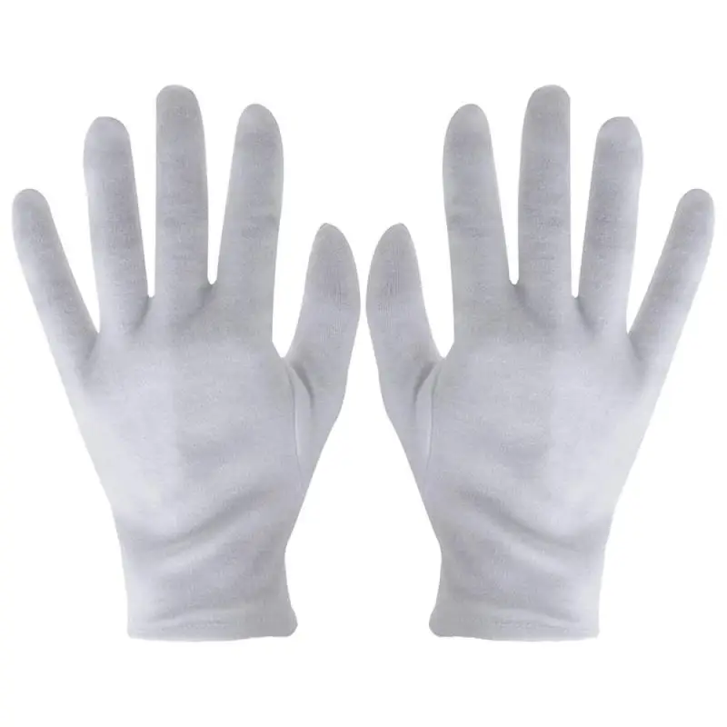 White Gloves Soft Cotton Gloves Coin Jewelry Silver Inspection Gloves Stretchable Lining Gloves
White Gloves Soft Cotton Gloves Coin Jewelry Silver Inspection Gloves Stretchable Lining Gloves