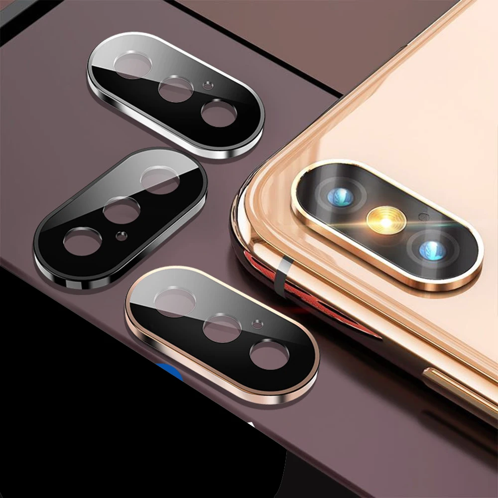 For iPhone X XS Max XR Metal Camera Lens Tempered Glass Film Screen Protector Protective Full Cover Case
For iPhone X XS Max XR Metal Camera Lens Tempered Glass Film Screen Protector Protective Full Cover Case