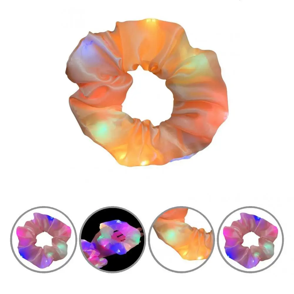 LED Hair Band Non-slip Lightweight Trendy LED Bright Flashing Hair Scrunchy LED Hair Ring for Bar
LED Hair Band Non-slip Lightweight Trendy LED Bright Flashing Hair Scrunchy LED Hair Ring for Bar