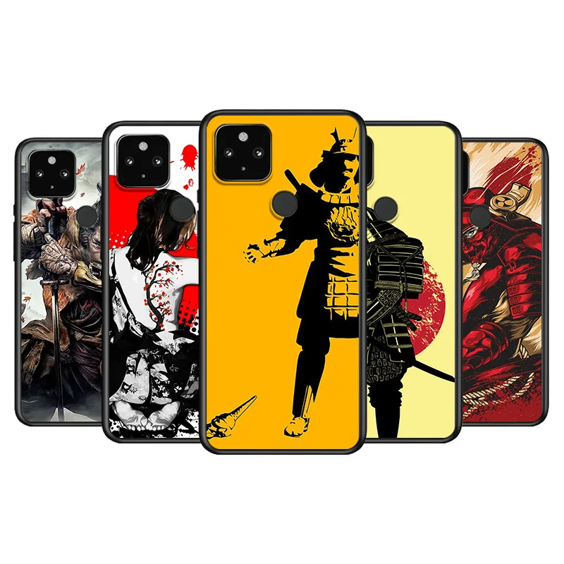 Anime Samurai ninja Soft TPU Silicone Black Cover For Google Pixel 5 4A 5G 4 XL Phone Case 
Anime Samurai ninja Soft TPU Silicone Black Cover For Google Pixel 5 4A 5G 4 XL Phone Case