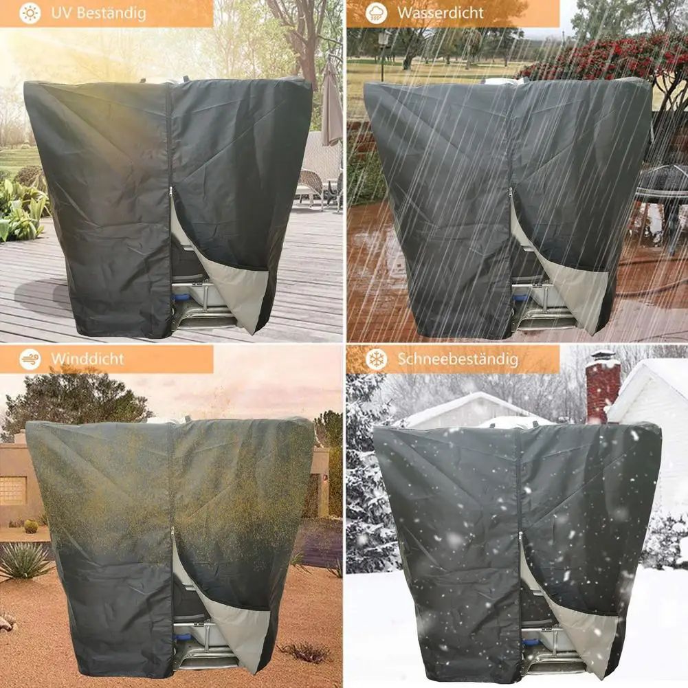 IBC Container Cover 1000L IBC Container Waterproof Dustproof Zipper Cover Rain Water Tank Garden UV Sun Snow Protection 
IBC Container Cover 1000L IBC Container Waterproof Dustproof Zipper Cover Rain Water Tank Garden UV Sun Snow Protection
