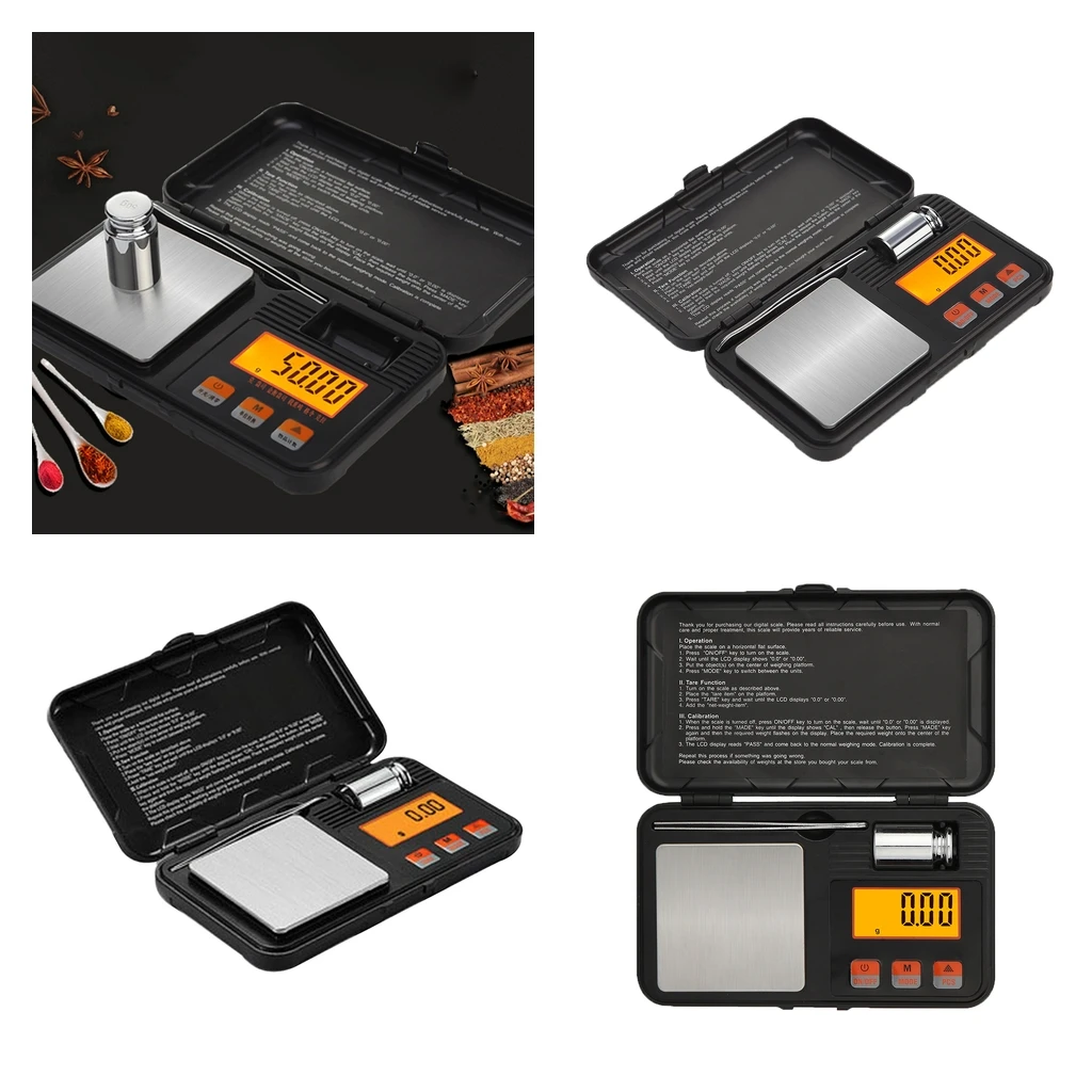 3Pc 0.001-200g Digital Electronic Balance Kitchen Jewelry Gold Food Scale Weight
3Pc 0.001-200g Digital Electronic Balance Kitchen Jewelry Gold Food Scale Weight