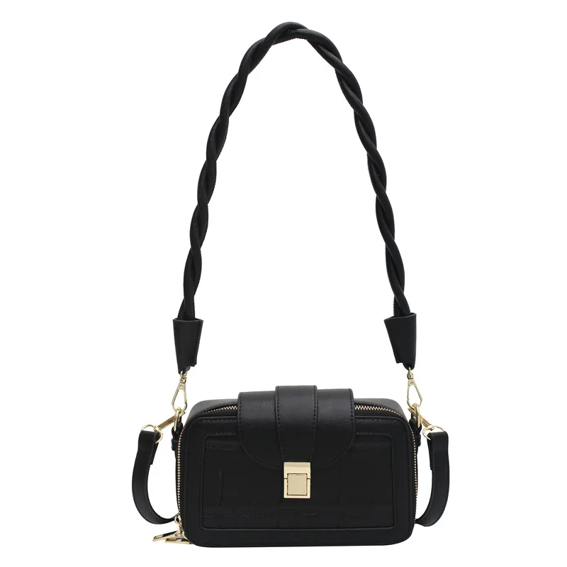 Ladies Handbag 2020 Popular New Trendy Fashion All-match Box Bag Simple Texture Single Shoulder Messenger Bolsas De Hombro
Ladies Handbag 2020 Popular New Trendy Fashion All-match Box Bag Simple Texture Single Shoulder Messenger Bolsas De Hombro