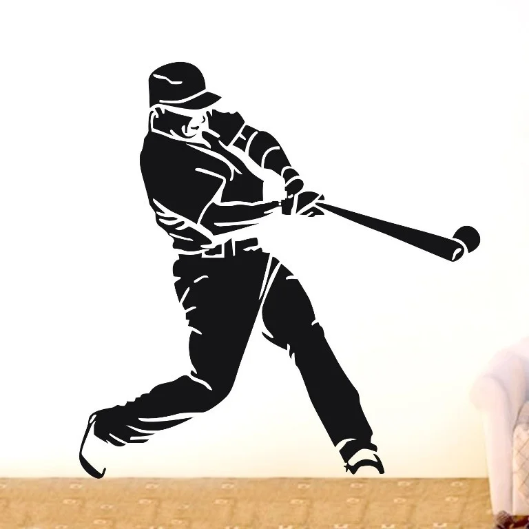 Baseball Player Sports Wall Decor Removable Vinyl Decal Sticker Art Mural Waterproof Mural Decal Sport Style for Kids Room
Baseball Player Sports Wall Decor Removable Vinyl Decal Sticker Art Mural Waterproof Mural Decal Sport Style for Kids Room