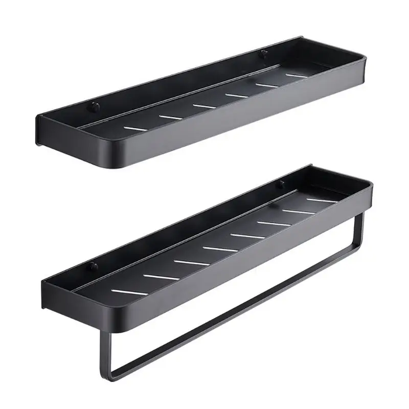 53CA Wall Mounted Bathroom Shelf with Towel Bar Aluminum Shampoo Shower Gel Holder Rack Kitchen Storage Rack
53CA Wall Mounted Bathroom Shelf with Towel Bar Aluminum Shampoo Shower Gel Holder Rack Kitchen Storage Rack