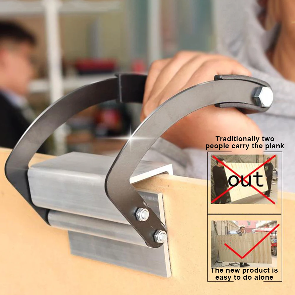 2PCS Panel Carrier Heavy Duty Metal Board Gripper Plywood Drywall Lifter Carrying Tool Self-Adjusting Clamp Improving Efficiency
2PCS Panel Carrier Heavy Duty Metal Board Gripper Plywood Drywall Lifter Carrying Tool Self-Adjusting Clamp Improving Efficiency