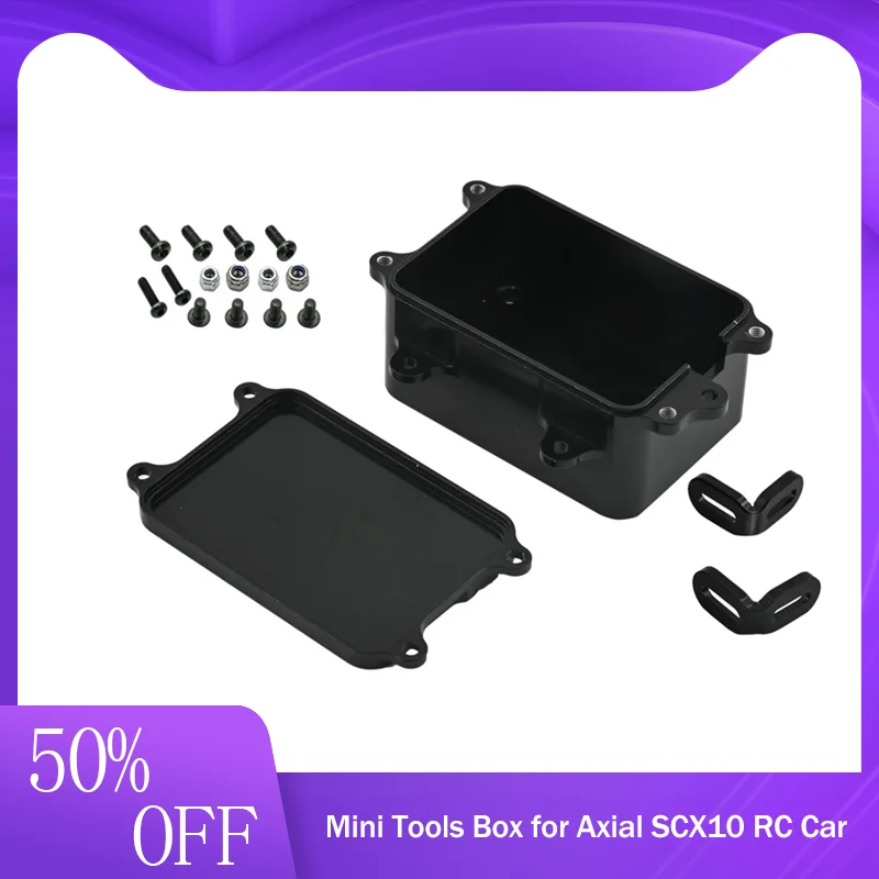 NEW RC Crawler 1:10 Accessories Mini Tools Box for Axial SCX10 RC Car Metal Tool Box Electronic Equipment Installation Box Metal 
NEW RC Crawler 1:10 Accessories Mini Tools Box for Axial SCX10 RC Car Metal Tool Box Electronic Equipment Installation Box Metal