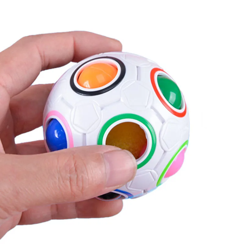 Fidget Toys Rainbow Magic Ball Plastic Puzzle Toys Pops It Juguetes Squeeze Toy For Children Kids Stress Reliever Football Popit
Fidget Toys Rainbow Magic Ball Plastic Puzzle Toys Pops It Juguetes Squeeze Toy For Children Kids Stress Reliever Football Popit