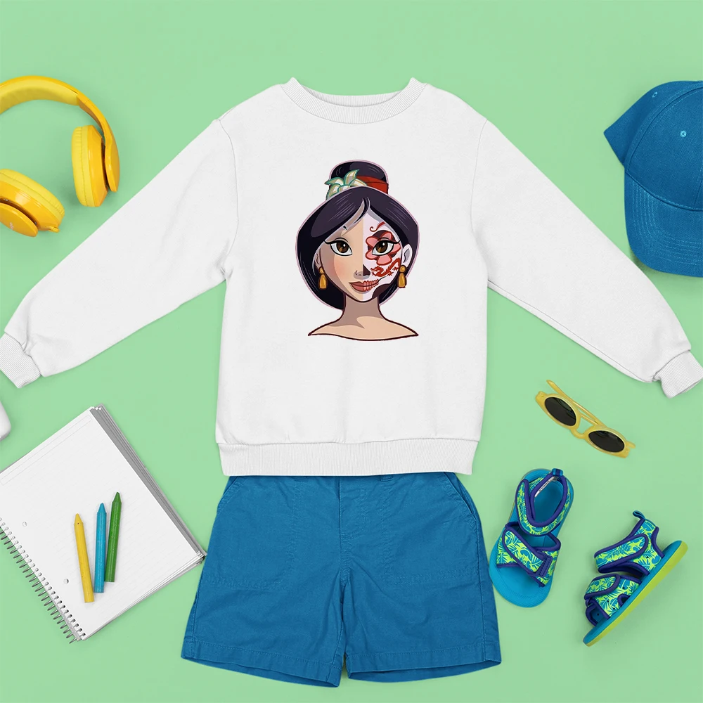 Mulan Tops Anime Dropship Clothes Disney Sweatshirt Unisex Children Mulan Print Popular Harajuku Baby Girl Boy Pullover Creative
Mulan Tops Anime Dropship Clothes Disney Sweatshirt Unisex Children Mulan Print Popular Harajuku Baby Girl Boy Pullover Creative