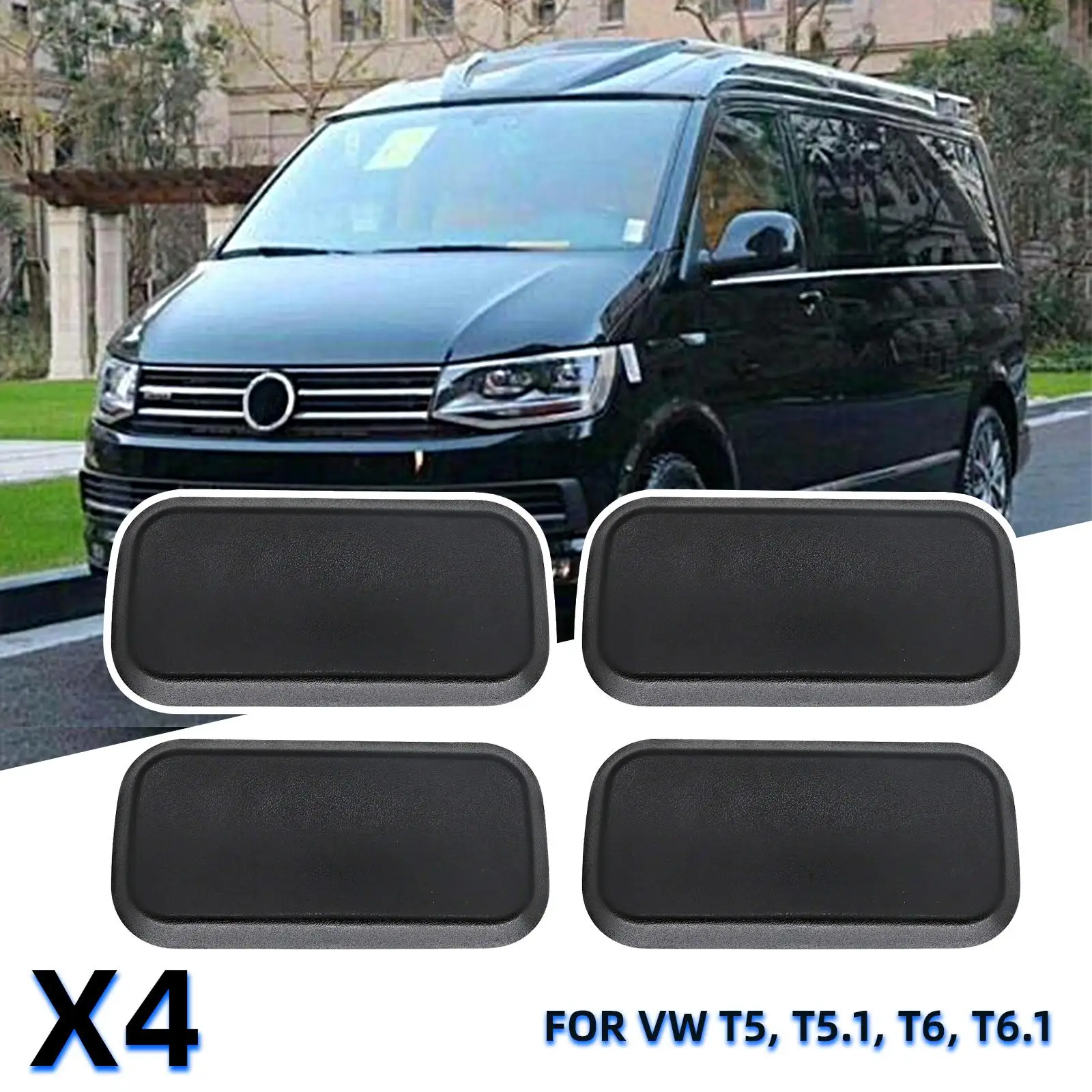 Car Seat Base Cap Black For VW T5 T5.1 T6 T6.1 Kombi Transporter 2003 Onwards ABS Plastic Seat Base Cover Interior Part Set of 4
Car Seat Base Cap Black For VW T5 T5.1 T6 T6.1 Kombi Transporter 2003 Onwards ABS Plastic Seat Base Cover Interior Part Set of 4