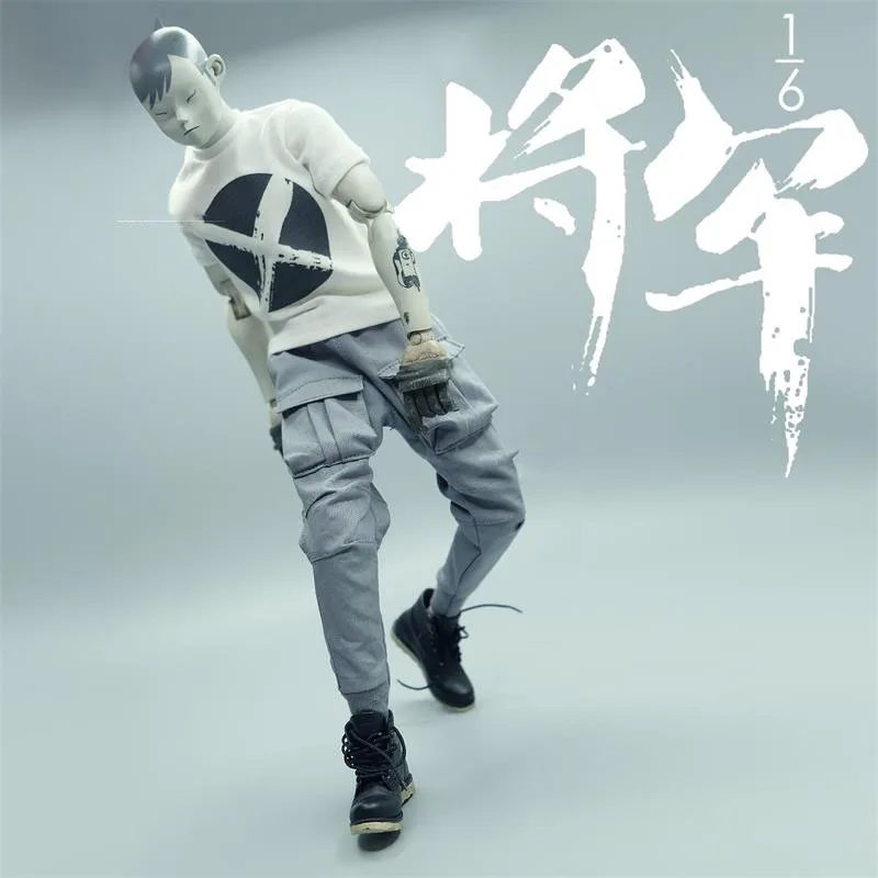 Hot Sale 1/6 Scale Trendy For Handsome Boys Short Sleeve Gray Pants Trousers For 12" Action Figures In Stock
Hot Sale 1/6 Scale Trendy For Handsome Boys Short Sleeve Gray Pants Trousers For 12" Action Figures In Stock