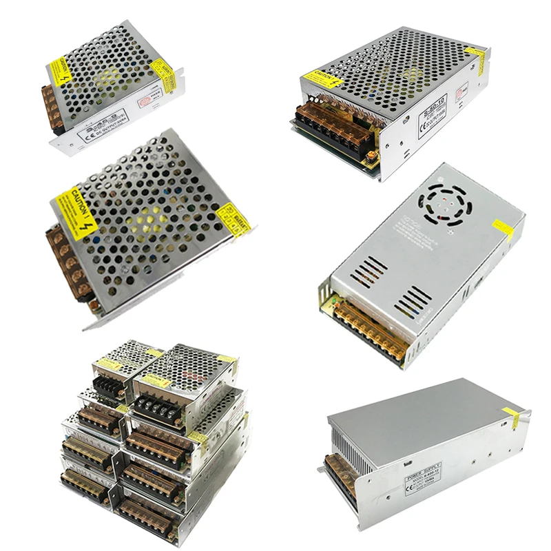 DC 12V Power Supply 12 V Volt 2A 3A 5A 15A 30A Switching Power Supply LED Lighting Transformers 36W 60W 150W 180W 200W 250W 360W
DC 12V Power Supply 12 V Volt 2A 3A 5A 15A 30A Switching Power Supply LED Lighting Transformers 36W 60W 150W 180W 200W 250W 360W