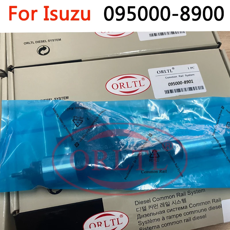 

ORLTL 8900 common rail injector 095000-8900 (8-98151837-2) diesel dispenser injection 0950008900 for Isuzu N-Series 4HK1 6hk1