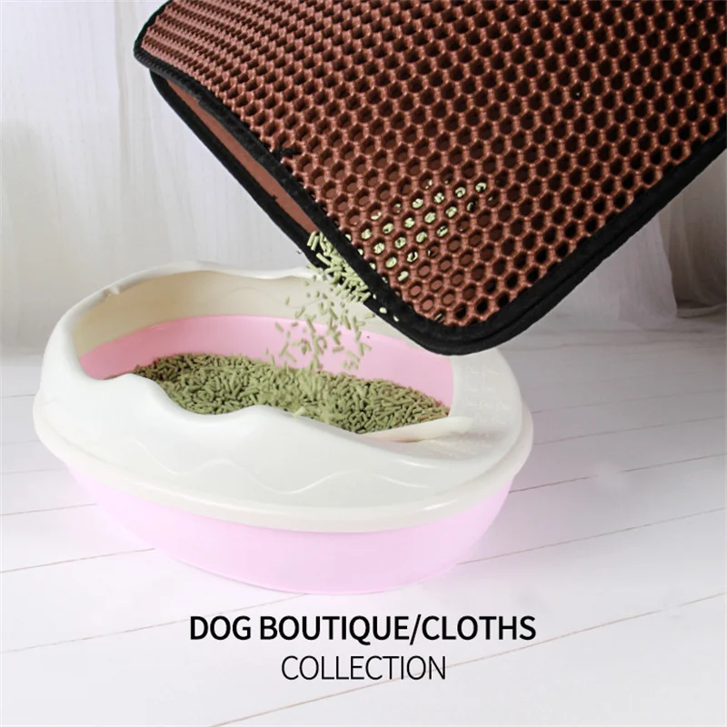 Waterproof EVA Pet Cat Litter Mat Bed House Foldable EVA Double-Layer Cats Mat Bottom Non-slip Mat Layer Pet Litter Catcher Mat
Waterproof EVA Pet Cat Litter Mat Bed House Foldable EVA Double-Layer Cats Mat Bottom Non-slip Mat Layer Pet Litter Catcher Mat