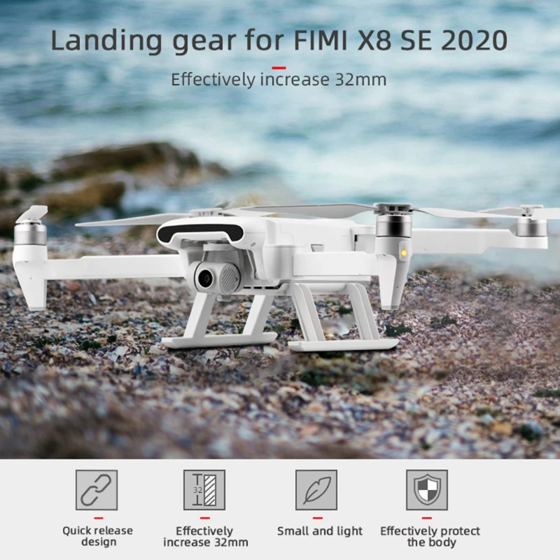 Increased Tripod Landing Gear Protector Ring Blade Protection Cover for Fimi X8 SE 2020 Drone Accessories
Increased Tripod Landing Gear Protector Ring Blade Protection Cover for Fimi X8 SE 2020 Drone Accessories