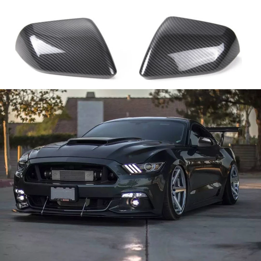 Carbon Fiber Rearview Mirror Cover Modified Rearview Mirror Decoration Suitable For Ford Mustang 2015 2016 2017 2018 2 Pieces
Carbon Fiber Rearview Mirror Cover Modified Rearview Mirror Decoration Suitable For Ford Mustang 2015 2016 2017 2018 2 Pieces