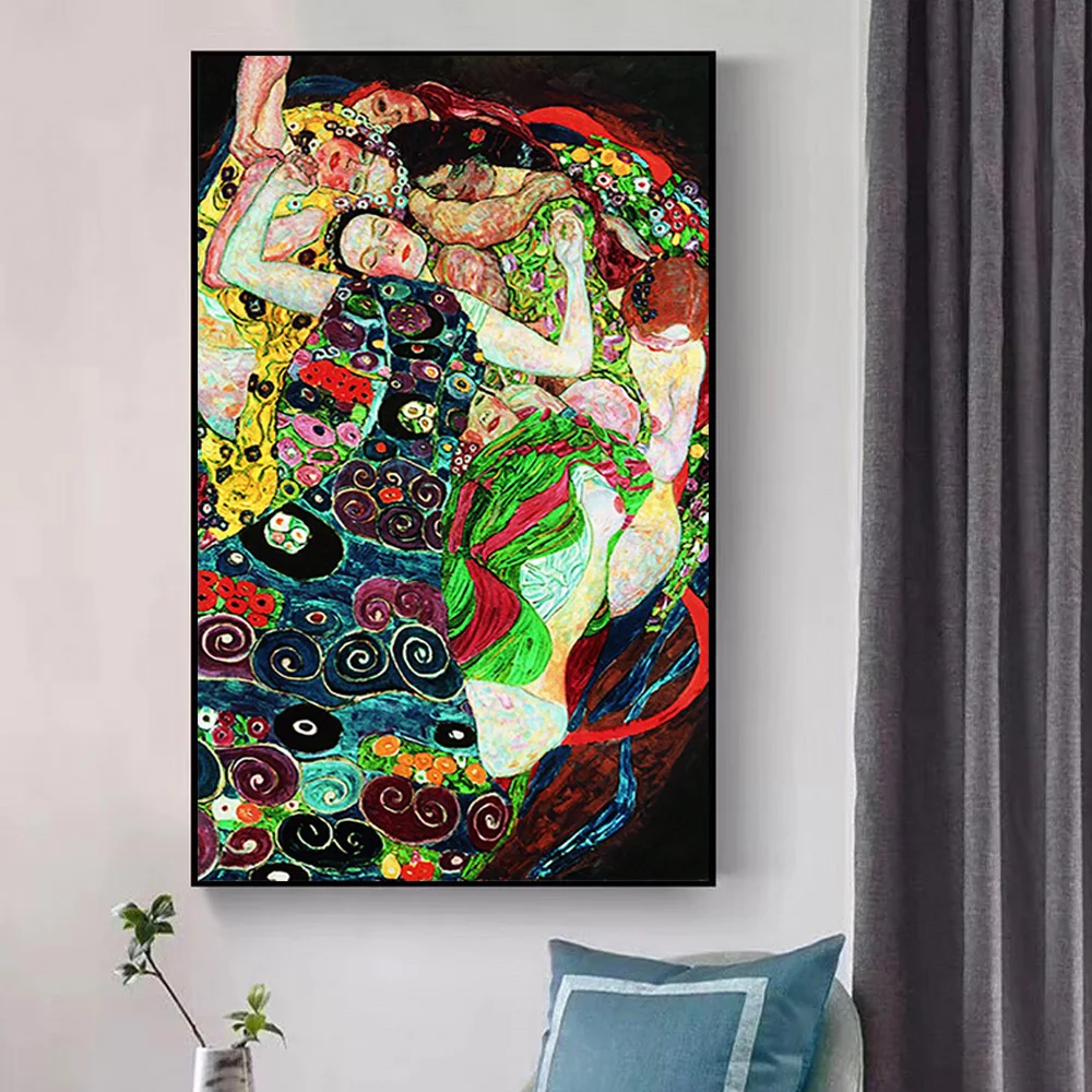 Famous Gustav Klimt Abstract Canvas Painting Mordern Posters Print home Decor retro Wall Art Pictures For Living Room Decoration
Famous Gustav Klimt Abstract Canvas Painting Mordern Posters Print home Decor retro Wall Art Pictures For Living Room Decoration