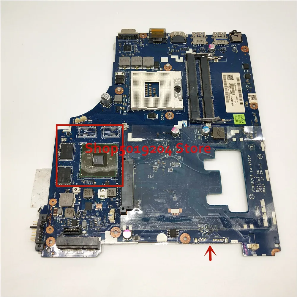 Материнская плата VIWGP/GR LA-9631P для ноутбука Lenovo G500 материнская 11S90002822 | Компьютеры и