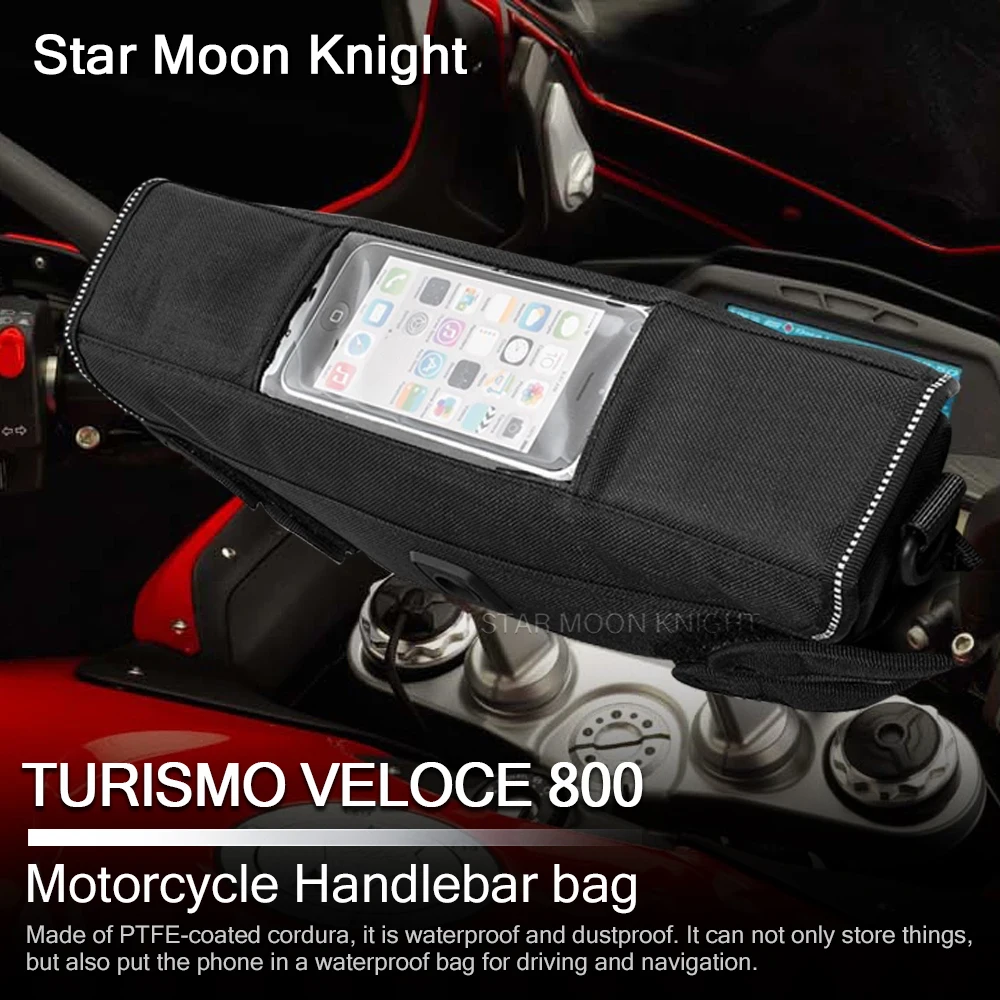 Motorcycle Accessories Waterproof Bag Storage Handlebar bag Travel Tool bag For MV Agusta Turismo Veloce 800 Lusso RC SCS Rosso
Motorcycle Accessories Waterproof Bag Storage Handlebar bag Travel Tool bag For MV Agusta Turismo Veloce 800 Lusso RC SCS Rosso