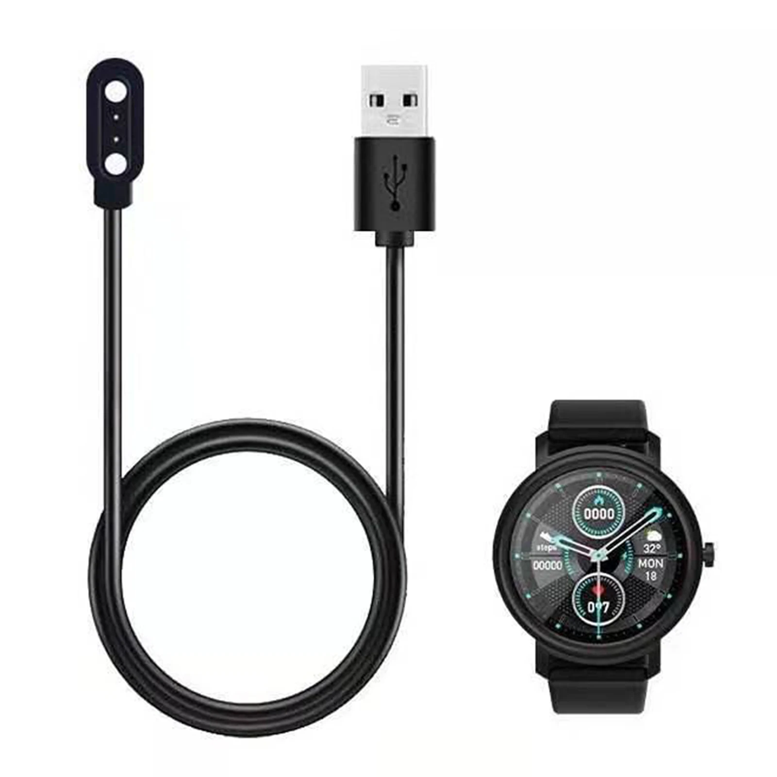 

Док-станция для умных часов, адаптер USB, кабель для быстрой зарядки, шнур, провод для Xiaomi Mibro Air, аксессуары для наручных часов 2021