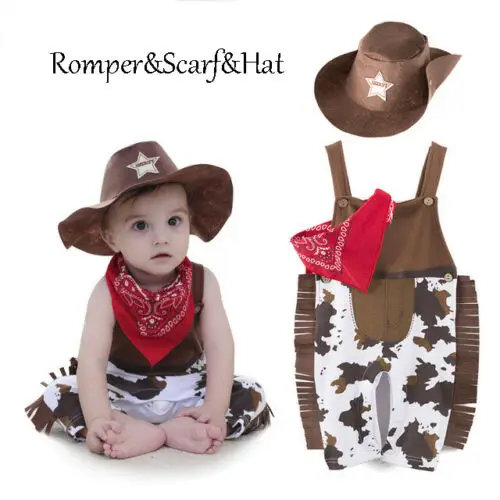 3-24M Newborn Baby Boy Outfits Clothes Sets Print Sleeveless Romper Jumpsuit Tops Scarf Hat 3pcs Set
3-24M Newborn Baby Boy Outfits Clothes Sets Print Sleeveless Romper Jumpsuit Tops Scarf Hat 3pcs Set