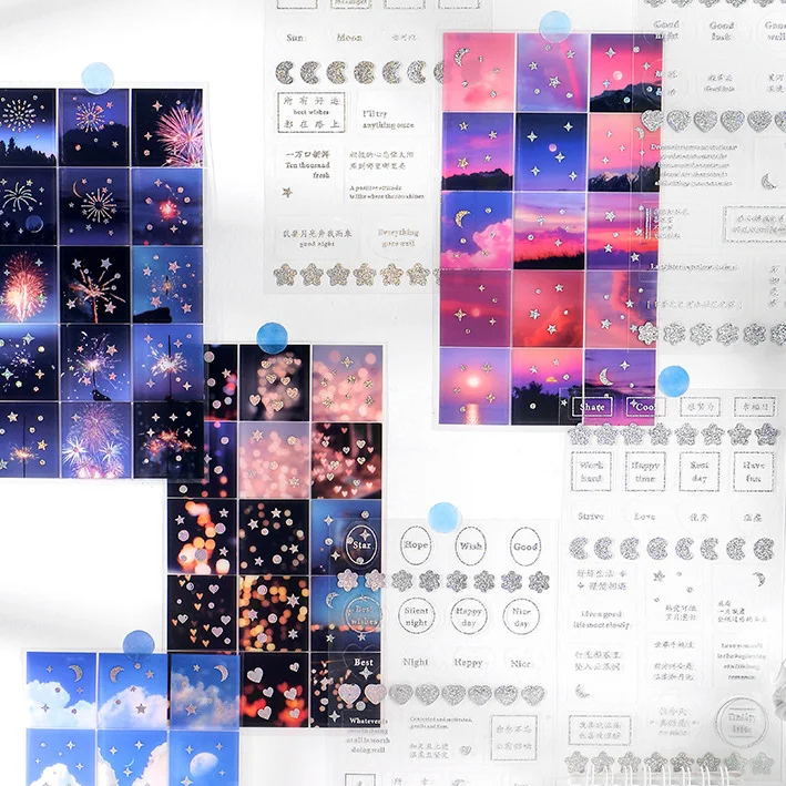 4 Bags Mixed Total 8PCS The Birght Stars Theme Sticky Stickers 100*175mm Free Shipping
4 Bags Mixed Total 8PCS The Birght Stars Theme Sticky Stickers 100*175mm Free Shipping