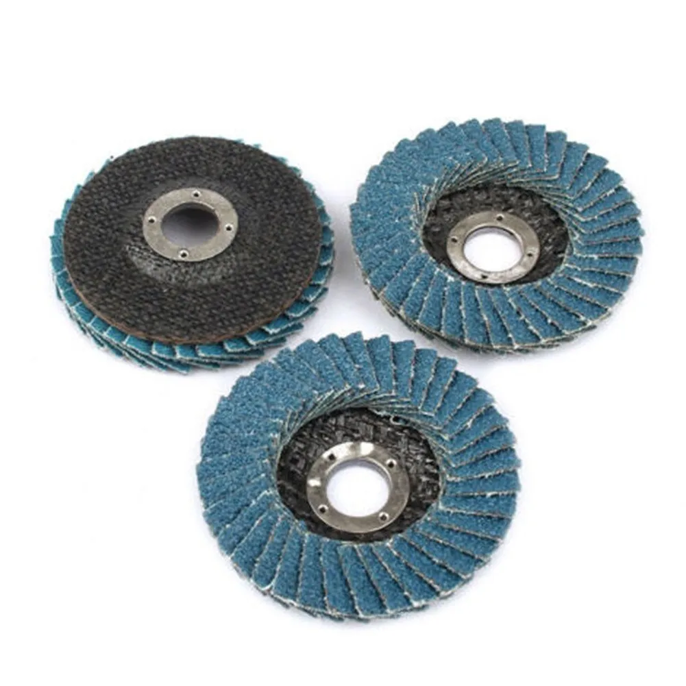 Blue Flap Discs Durable Grinding Wheels Hard-wearing Zirconium Corundum