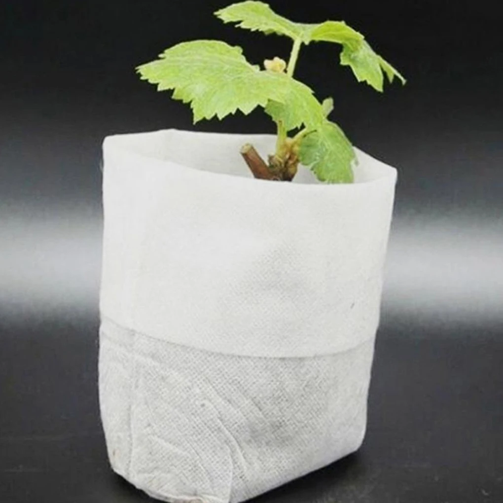 100pcs Non-woven Fabric Planting Grown Bags Aeration Plant Root Pots 8x10cm Gardening Supplies
100pcs Non-woven Fabric Planting Grown Bags Aeration Plant Root Pots 8x10cm Gardening Supplies