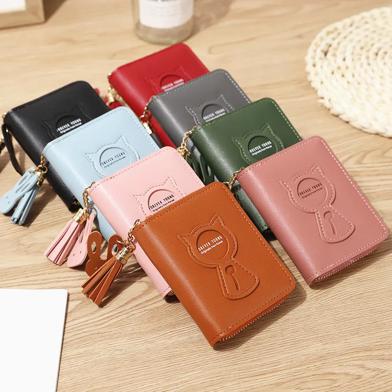 Cute Things Hot Selling New Style Wallet WOMEN'S Short Zipper Wallet Cute Cat Mini Key Change
Cute Things Hot Selling New Style Wallet WOMEN'S Short Zipper Wallet Cute Cat Mini Key Change