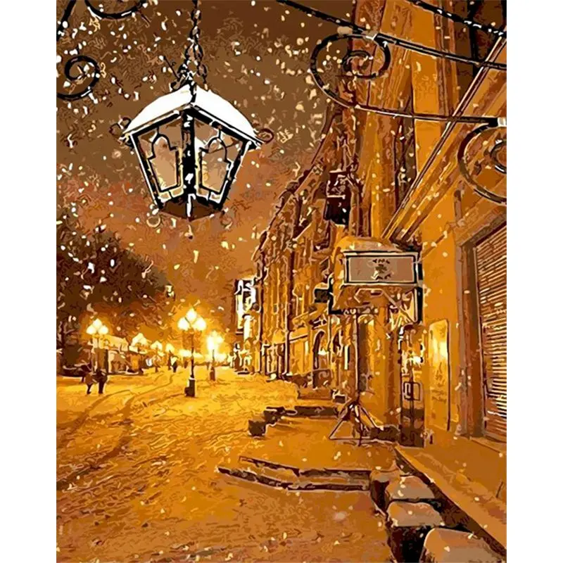 Frame Old Castle Of Winter Snow Landscape Diy Set Kits Painting By Numbers Handpainted Oil Paint Home Wall Art Picture For Decor
Frame Old Castle Of Winter Snow Landscape Diy Set Kits Painting By Numbers Handpainted Oil Paint Home Wall Art Picture For Decor