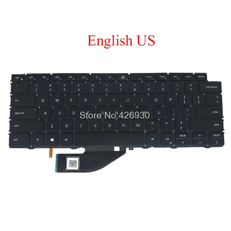 US UK NE GR SW Keyboard For DELL For XPS 13 7390 2-in-1 English Nordic Germany Swiss 04J7RW 0C8WV6 0KCMJK 0G5CC0 0PGXTM new
US UK NE GR SW Keyboard For DELL For XPS 13 7390 2-in-1 English Nordic Germany Swiss 04J7RW 0C8WV6 0KCMJK 0G5CC0 0PGXTM new