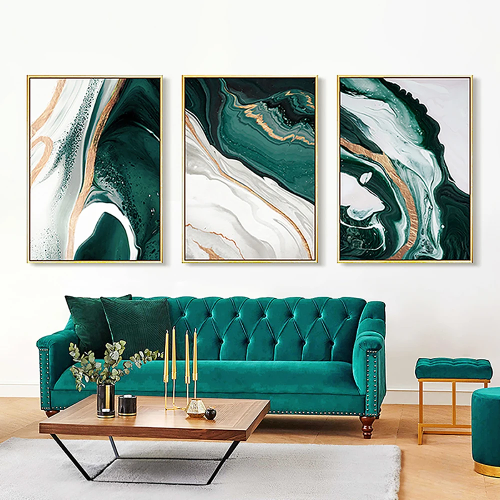 Nordic Abstract Gold Foil Lines Green Canvas Art Paintings For Living Room Bedroom Posters And Prints Wall Poster Home Decor
Nordic Abstract Gold Foil Lines Green Canvas Art Paintings For Living Room Bedroom Posters And Prints Wall Poster Home Decor