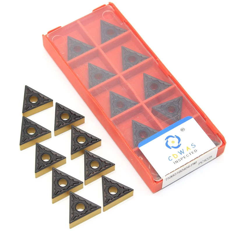 TNMG160404 PM PC4225 высококачественный резец для наружной обточки лезвия TNMG 160404, токарный станок с ЧПУ, твердосплавные вставки для стали
TNMG160404 PM PC4225 высококачественный резец для наружной обточки лезвия TNMG 160404, токарный станок с ЧПУ, твердосплавные вставки для стали