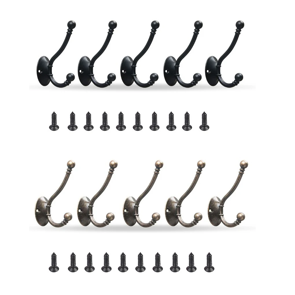 Pack of 5 Cabinet Hooks Clothes Back Hangers Towel Organizers Zinc Alloy Hanging Decorative Vintage Hat Coat Holders Bag
Pack of 5 Cabinet Hooks Clothes Back Hangers Towel Organizers Zinc Alloy Hanging Decorative Vintage Hat Coat Holders Bag