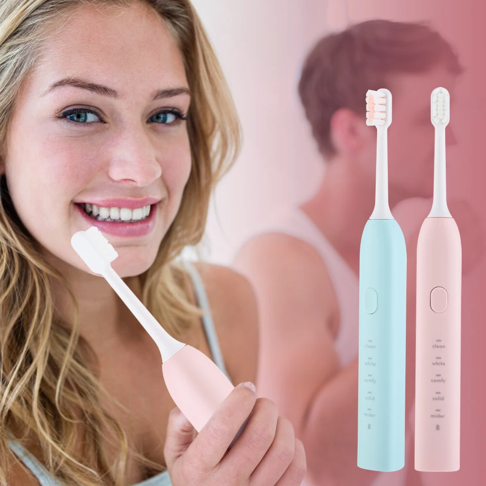 Зубная щетка ультразвуковая, водонепроницаемая, IPX7, USB 
Зубная щетка ультразвуковая, водонепроницаемая, IPX7, USB