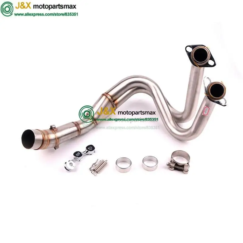 ER-6N ER-6F NINJA 650 Motorcycle Exhaust full system middle link pipe + muffler for Kawasaki ER6N ER6F NINJA650 2012-2015
ER-6N ER-6F NINJA 650 Motorcycle Exhaust full system middle link pipe + muffler for Kawasaki ER6N ER6F NINJA650 2012-2015