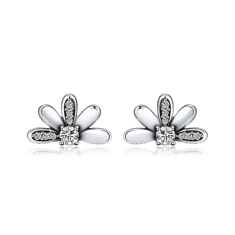 Sparkling Half Daisy Stud Earring 100% 925 Sterling Silver Jewelry Free Shipping
Sparkling Half Daisy Stud Earring 100% 925 Sterling Silver Jewelry Free Shipping