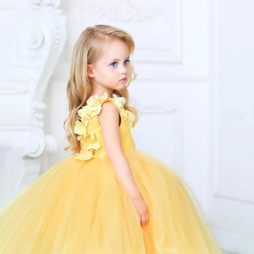 Tulle Yellow Puffy Flower Girl Dress Cute Girl Birthday Dress Shiny Girl Wedding Party Dress Girls Dress First Communion Dress
Tulle Yellow Puffy Flower Girl Dress Cute Girl Birthday Dress Shiny Girl Wedding Party Dress Girls Dress First Communion Dress