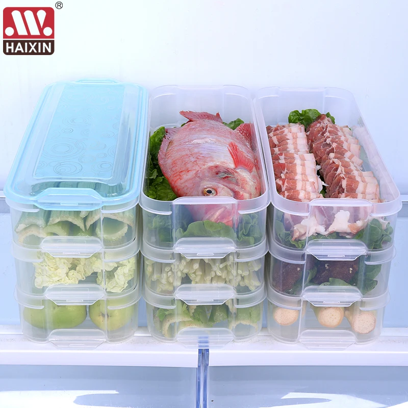 Plastic Storage Bins Refrigerator Storage Box Food Storage Containers with Lid for Kitchen Fridge Cabinet Freezer Desk Organizer
Plastic Storage Bins Refrigerator Storage Box Food Storage Containers with Lid for Kitchen Fridge Cabinet Freezer Desk Organizer