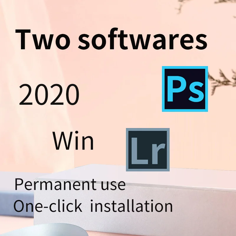 Photoshop Lightroom and Photoshop 2020 software combination, genuine activation and permanent use for Windows and Mac
Photoshop Lightroom and Photoshop 2020 software combination, genuine activation and permanent use for Windows and Mac