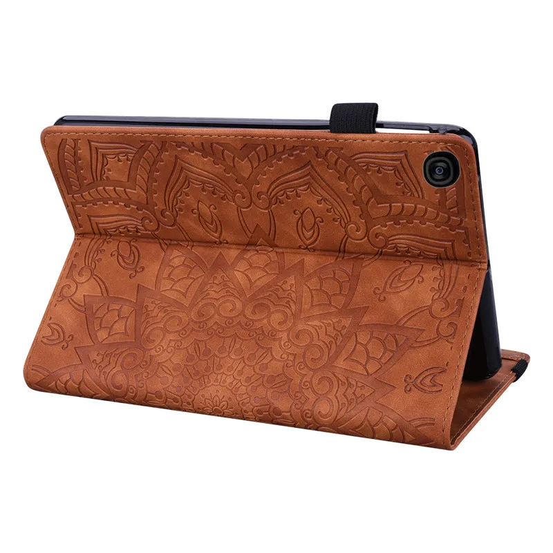 Wekays Coque For Samsung Tab S5e Classic Flower Leather Funda Case Galaxy 10.5 inch T720 T725 Cover Cases | Компьютеры и офис